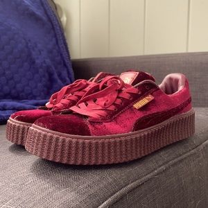 Rihanna PUMA x Fenty Creepers Red Velvet